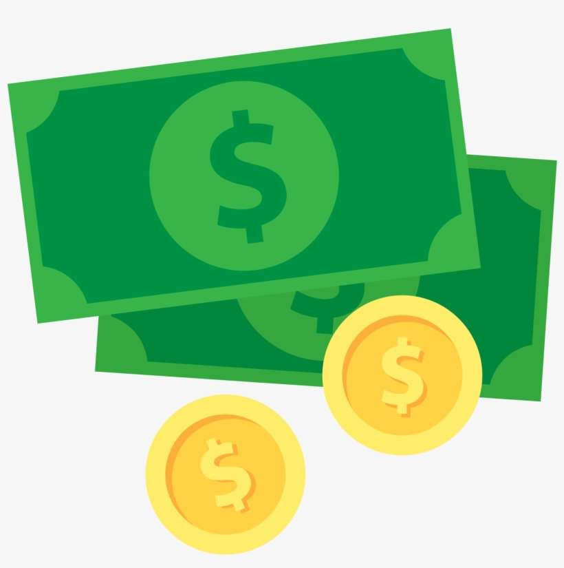 Open - Money Flat Icon Png, transparent png download