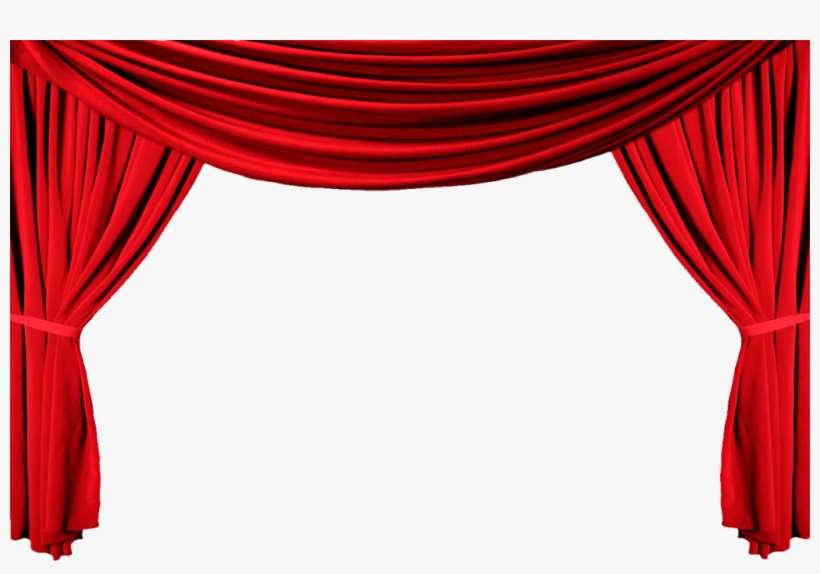 Background - Stage Curtains, transparent png download