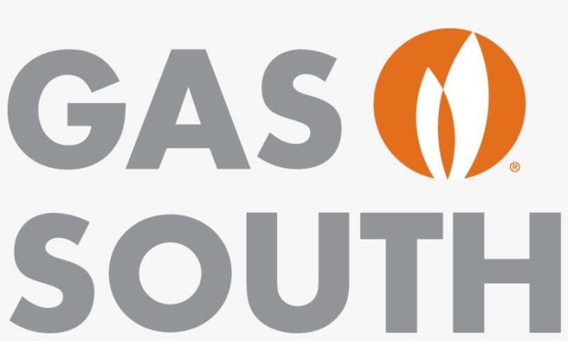 Gas South Logo Vector Color Stacked Larger - Gas South, transparent png download