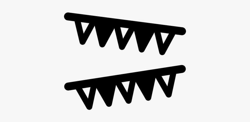 Party Flags Vector - Party, transparent png download