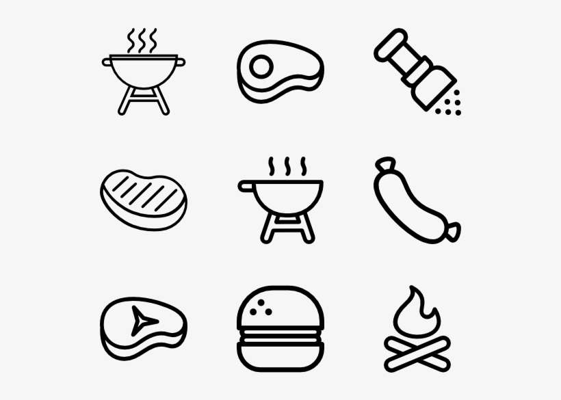 Barbecue & Grill - School Icon Pack Png, transparent png download