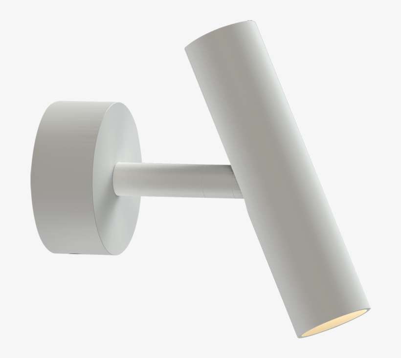 White Metal 3w Led Double Insulated Single Spotlight - Nordlux Mib 6 Wall, transparent png download