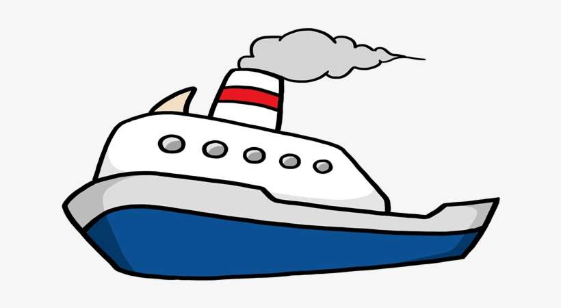 Ferry Cruise Service - Ship Clipart, transparent png download