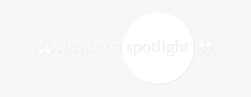 Home - Speakers Spotlight Logo, transparent png download