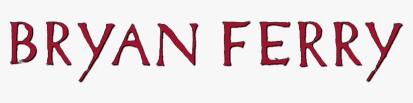 Bryan Ferry Image - Bryan Ferry Logo, transparent png download