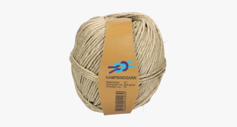Hemp Twine 3/1 500g Thick - Wool, transparent png download