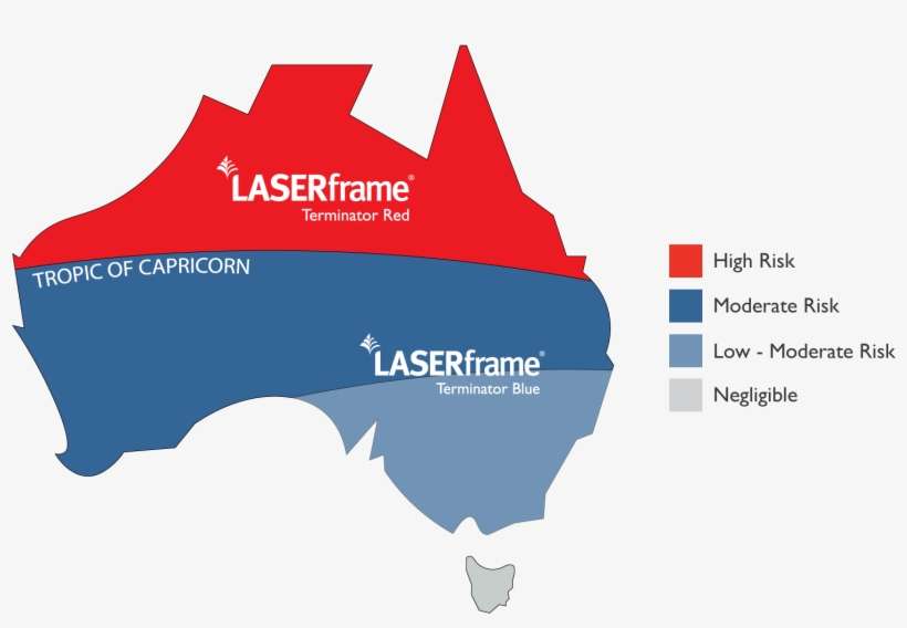 Laserframe Treatments Do Not Affect Material Properties - Map Of Australia And Nz, transparent png download