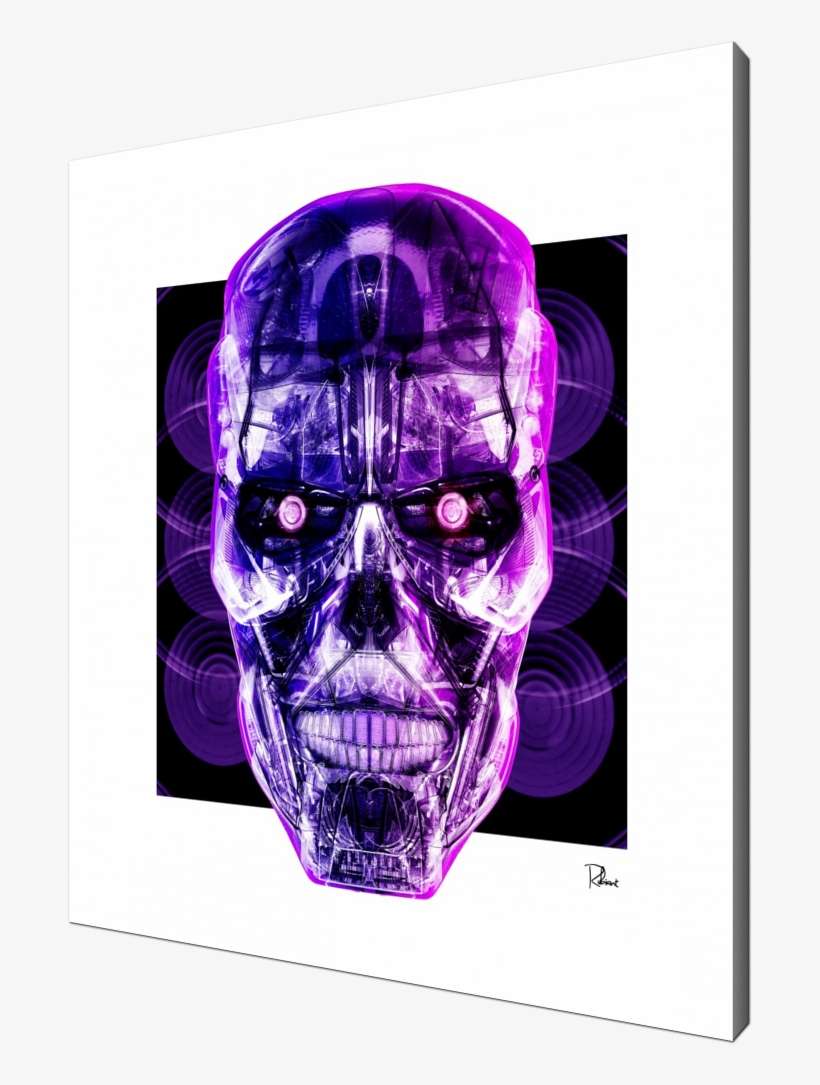 Machine 80's, Terminator, Robot, - Paper, transparent png download