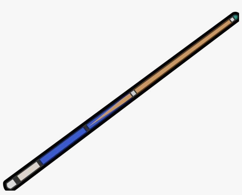 Pool Cue Render - Palo De Billar Png, transparent png download
