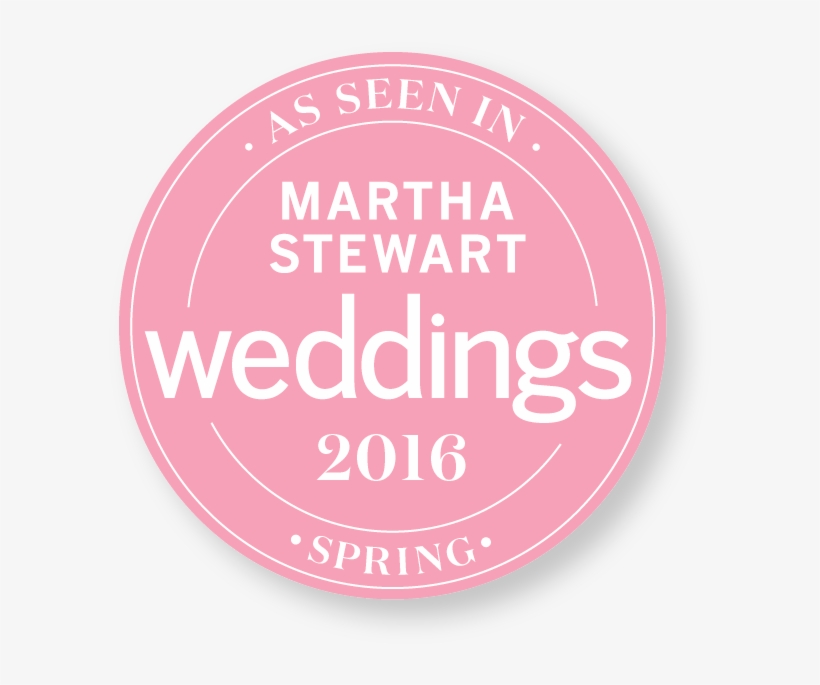Martha Stewart Weddings Badge, transparent png download