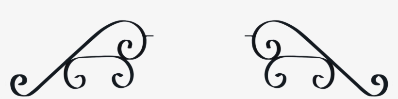 The Gooseneck Plate Bracket Removed All Scroll Work - Lantern, transparent png download