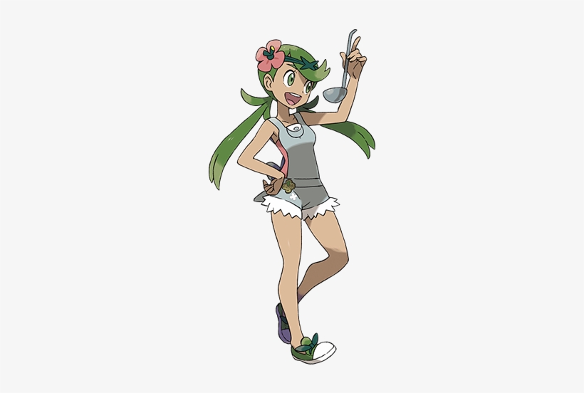 In Pokémon Moon, And Only During The Day, Visit The - Pokemon Grass Trial Captain, transparent png download