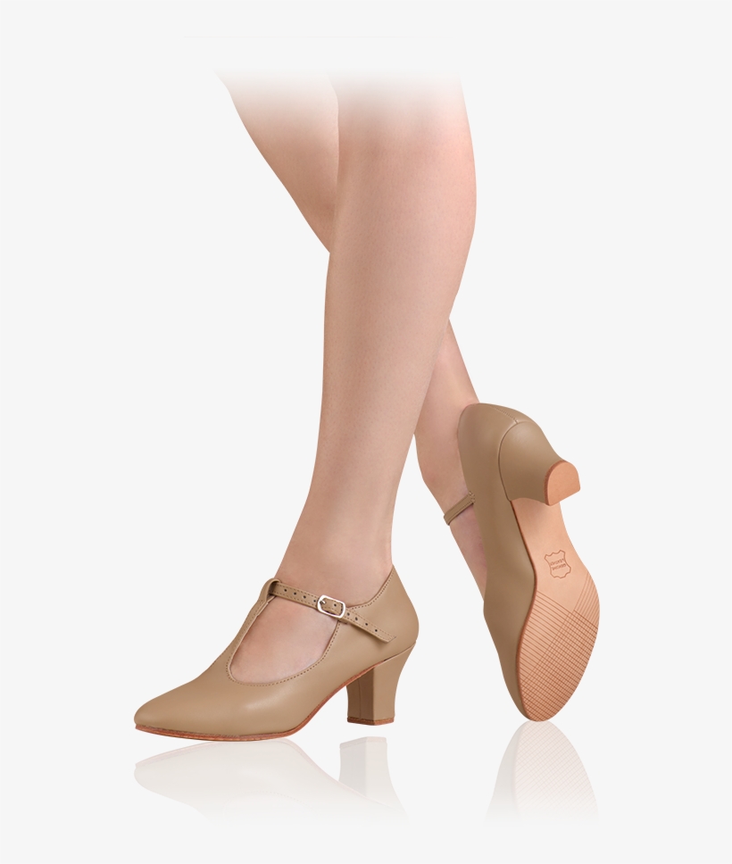 New York T-strap Chorus Shoes - Basic Pump, transparent png download