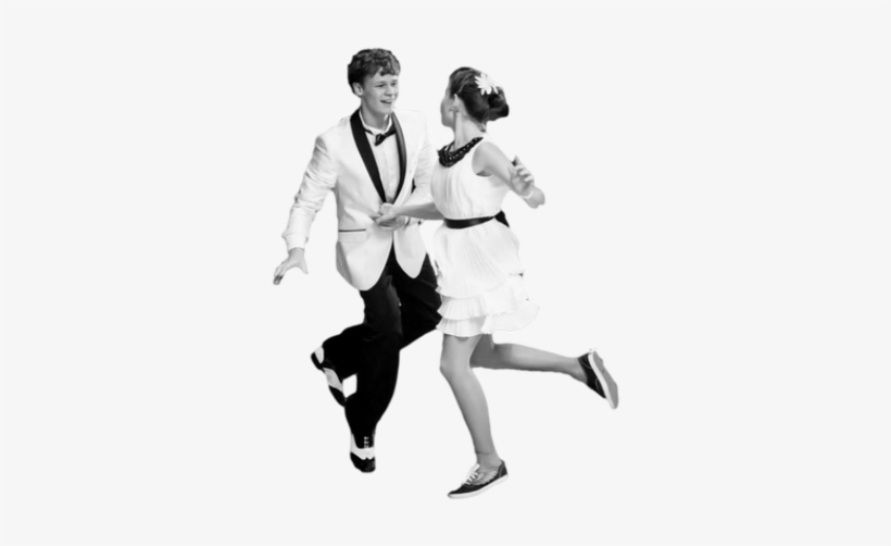 African-american Couple Dance With The Music Of Swing - Woman, transparent png download