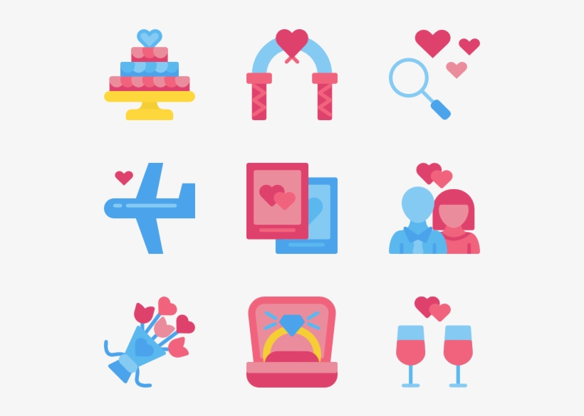 Pre-wedding 20 Icons - Icon, transparent png download