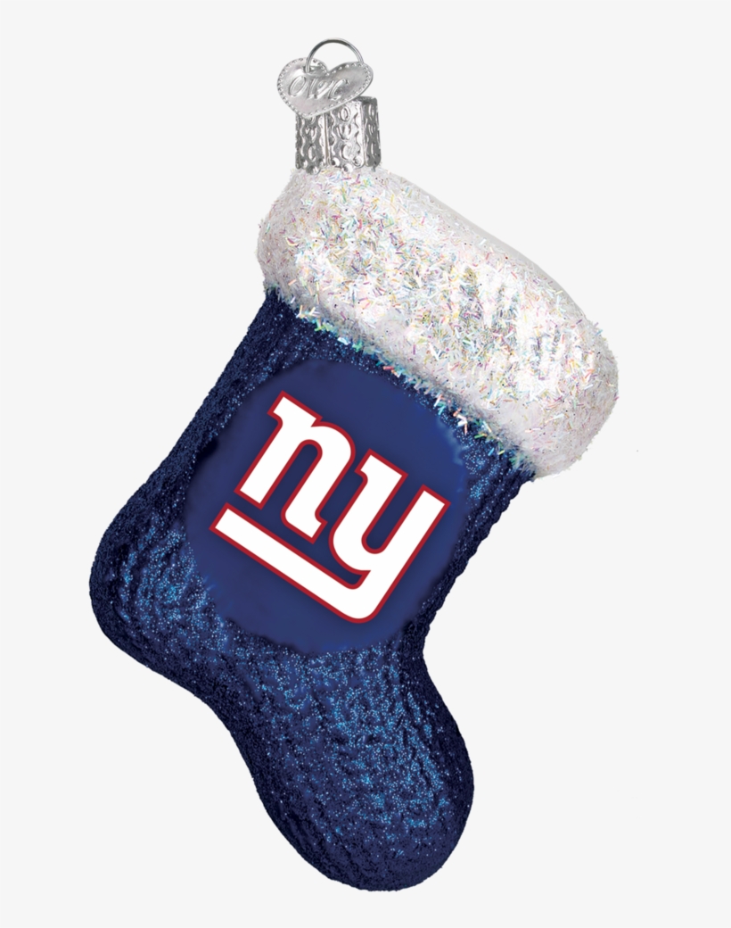 New York Giants Stocking Ornament, transparent png download