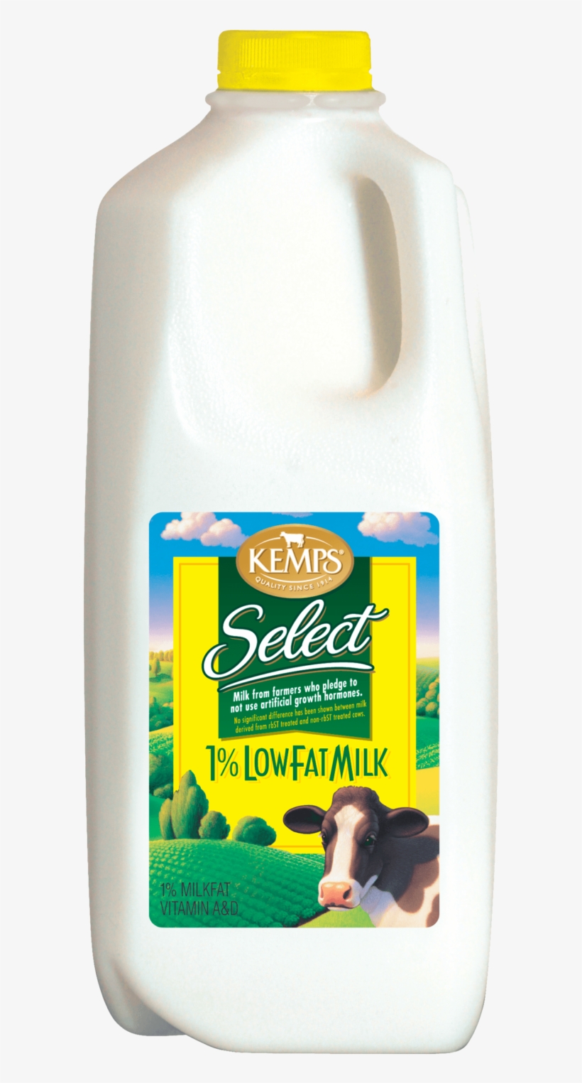 Lowfat Select Milk Plastic Half Gallon Kemps Png Kemps - Kemps Select 2% Reduced Fat Milk 0.5 Gal. Jug, transparent png download