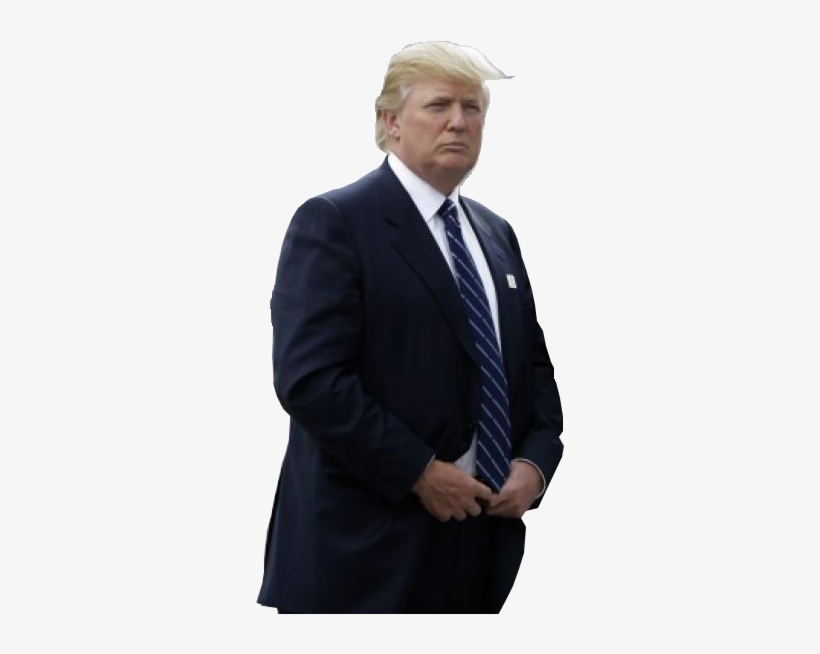 Donald Trump Bane Suit Standing Professional Gentleman - Tuxedo, transparent png download