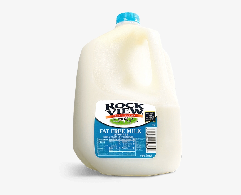 Fatfreemilkgallon - Hollandia Milk Fat Free, transparent png download