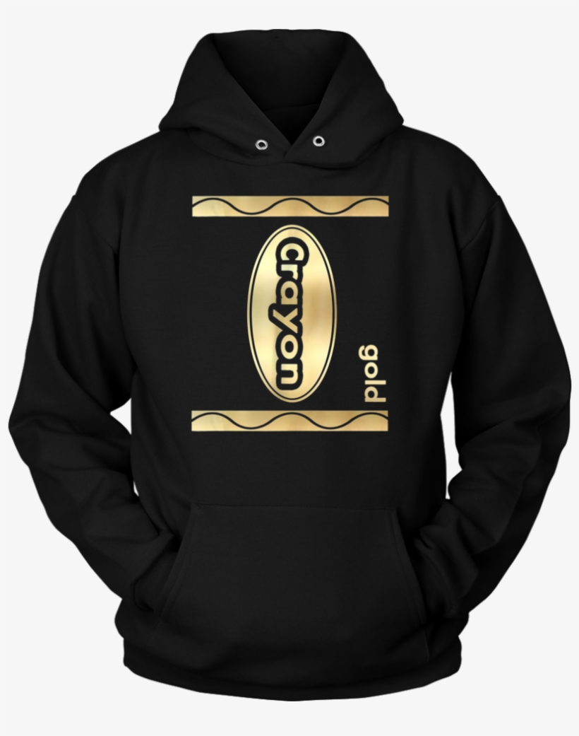 Gold Crayon Box Halloween Tshrt Your Alcohol Poisoning Is My Casual