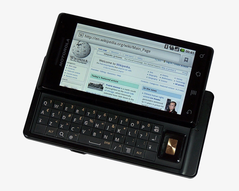 Motorola Milestone, transparent png download