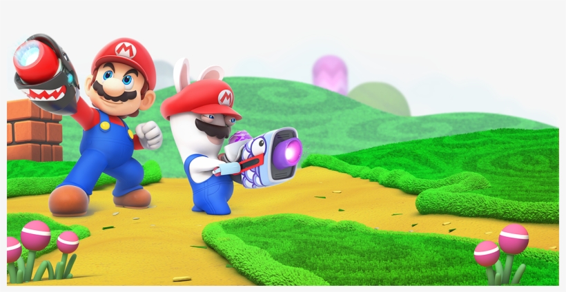 Mario Rabbids Unexpected Encounter - Mario Rabbids Battle Kingdom Weapon, transparent png download
