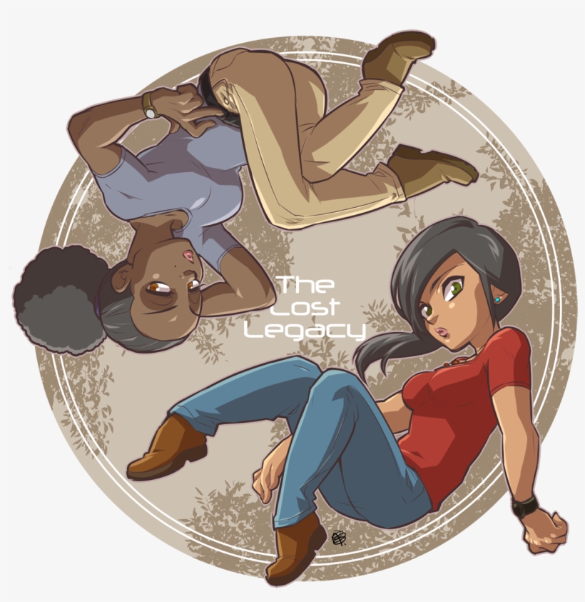 View Fullsize Uncharted - Uncharted Lost Legacy Fan Art, transparent png download