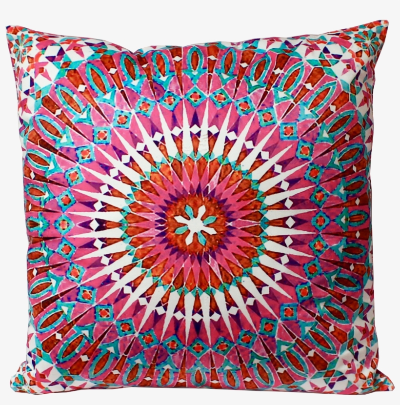Reversible Square Velvet Cushion Sunray Front - Sambuddhatva Jayanthi, transparent png download