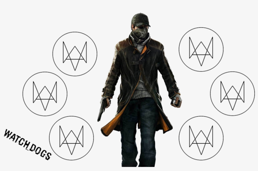 Watch Dogs Animated With Buttons Ps Vita Wallpaper - Watch Dogs Aiden Png, transparent png download