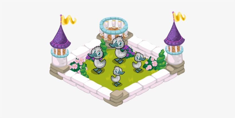 Ugly Duckling Family - Garden, transparent png download