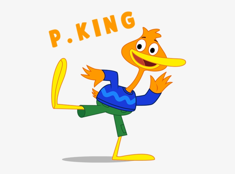 King Is A Duck With A Dream - P King Duckling Png, transparent png download