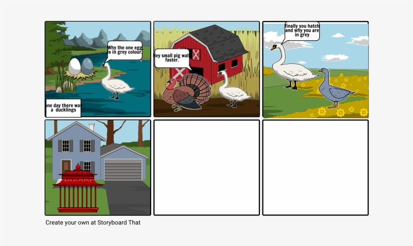 Ugly Duckling - Cartoon, transparent png download