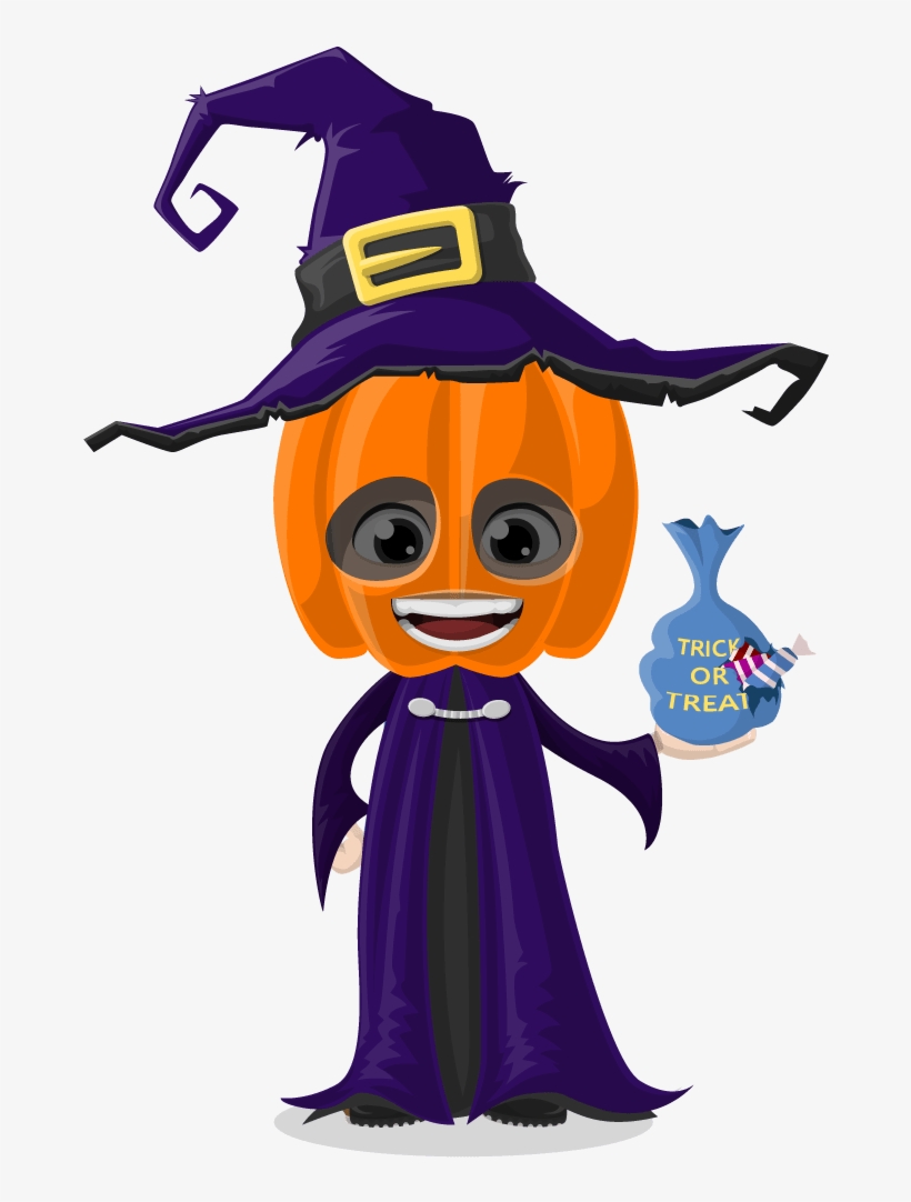Halloween Vector 1 Halloween Vector 2 Halloween Vector - Halloween Character Clip Art, transparent png download