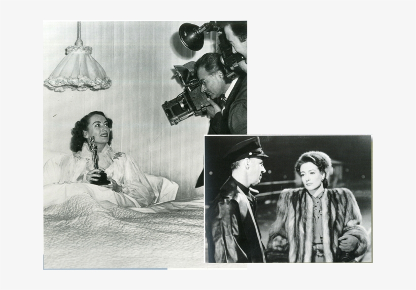 Joan Crawford, 1946, Received Best Actress Award For - Mildred Pierce Oscar Award, transparent png download