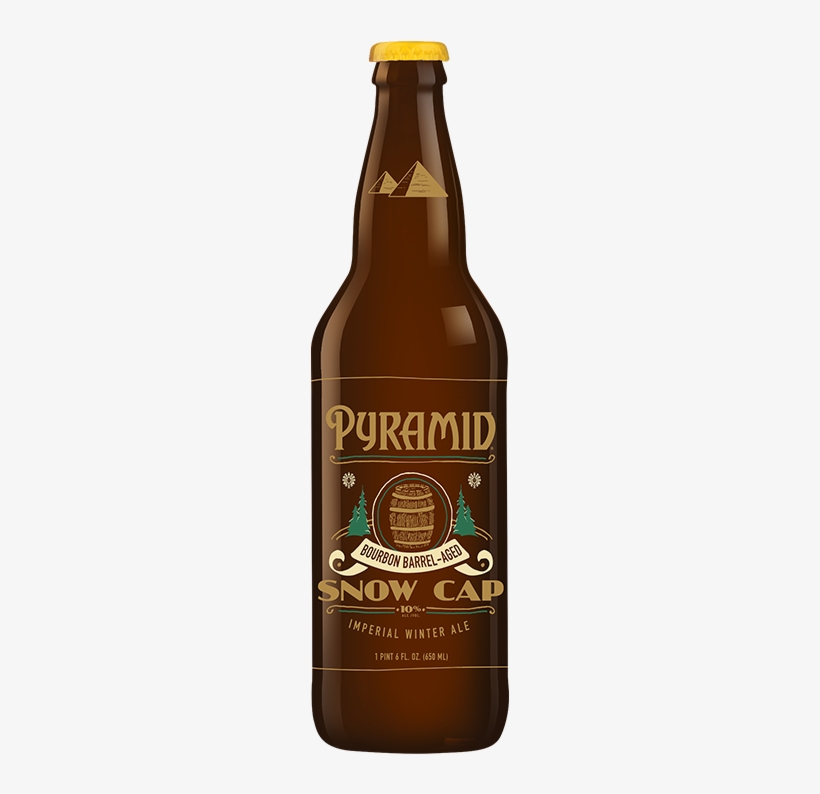Bourbon Barrel-aged Snow Cap Bottle - Barrel, transparent png download