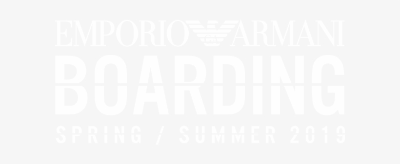 Ea Boarding Ea Boarding - Emporio Armani, transparent png download