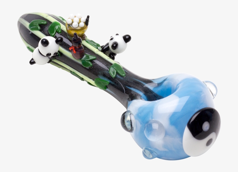 Yin & Yang Panda Pipe - Toy Airplane, transparent png download