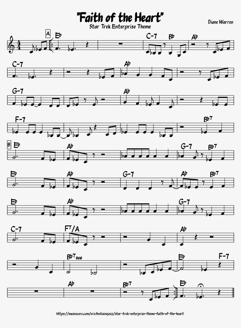 Uploaded On Dec 23, - Faith Of The Heart Piano Sheet Music, transparent png download