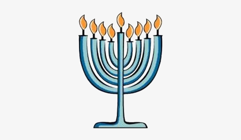 Hanukkah Party Sponsored By Religions Of The World - Menorah Clip Art, transparent png download
