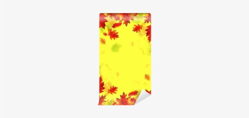 Autumn Leaves Falling Into Twister Wall Mural • Pixers® - Poster, transparent png download