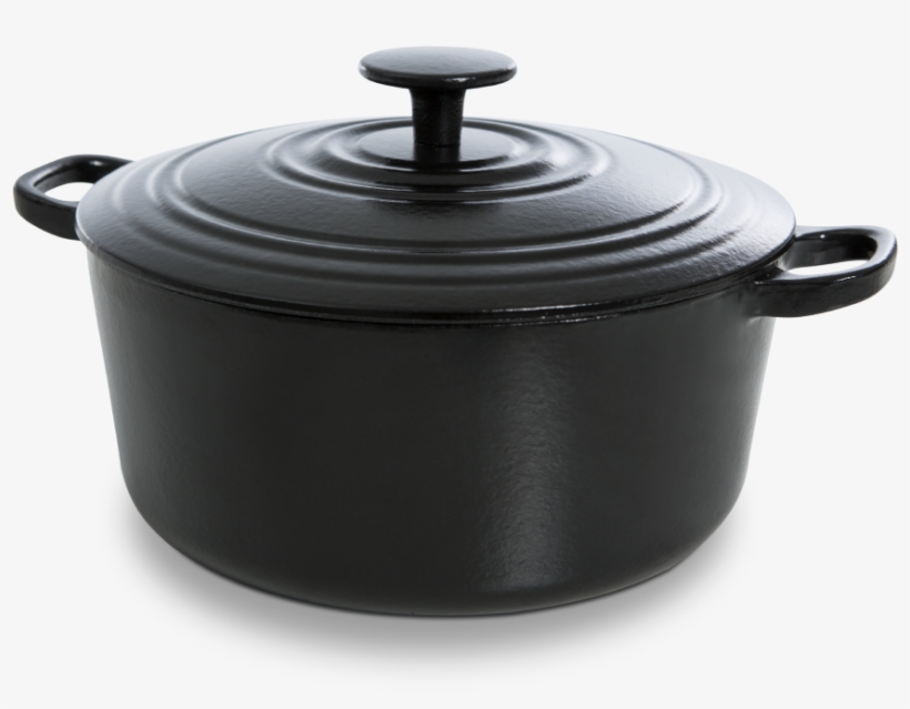 Dutch Oven Ø 24cm - Bk Vintage Gietijzeren Braadpan 24 Cm, transparent png download