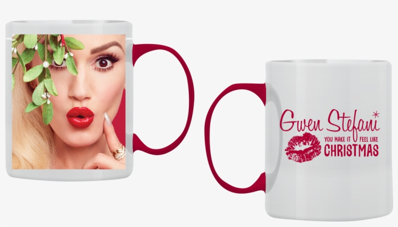 You Make It Feel Like Christmas Mug - Gwen Stefani - You Make It Feel Like Christmas (target, transparent png download