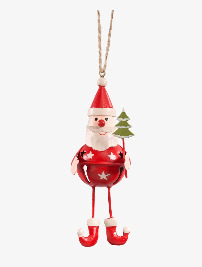 Jingle Bell "santa" - Santa Claus, transparent png download
