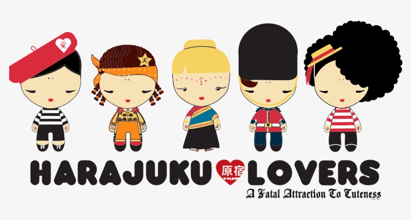Harajuku Lovers - Harajuku Gwen Stefani Cartoon, transparent png download