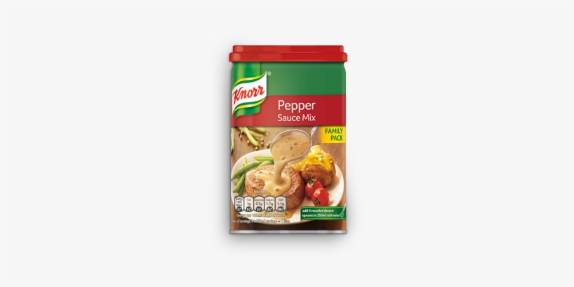 Pepper Sauce Tub - Knorr, transparent png download