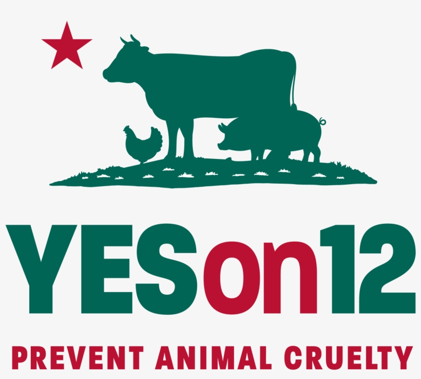 Prevent Cruelty California - Yes On 12 California, transparent png download