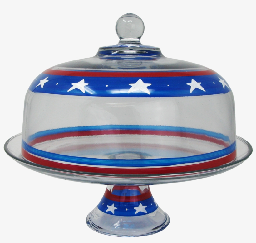 Stars/stripes Cake Dome Patriotic Collection - Cake, transparent png download