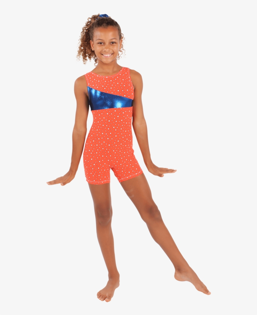 Patriotic Stars Tank Unitard - Girl, transparent png download