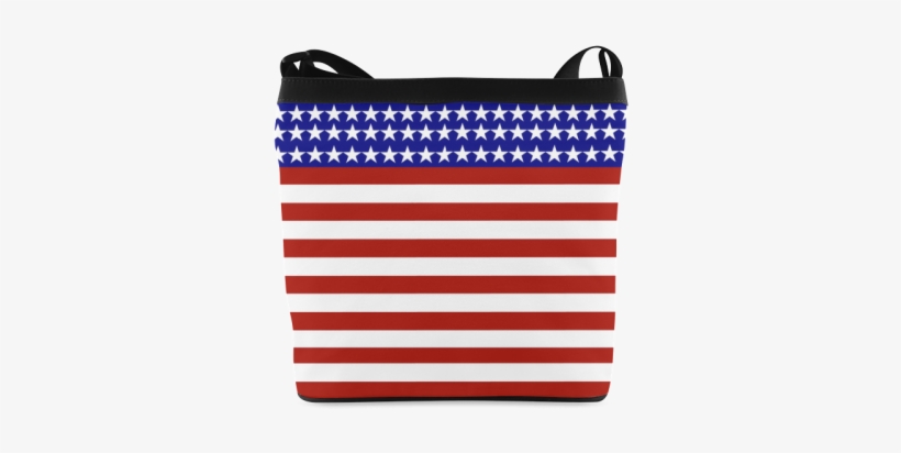 Usa Patriotic Stars & Stripes Crossbody Bags - Crossbody, transparent png download
