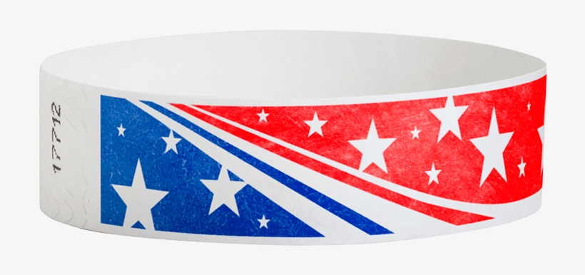 Product Image - Patriotic Tyvek Wristbands, transparent png download
